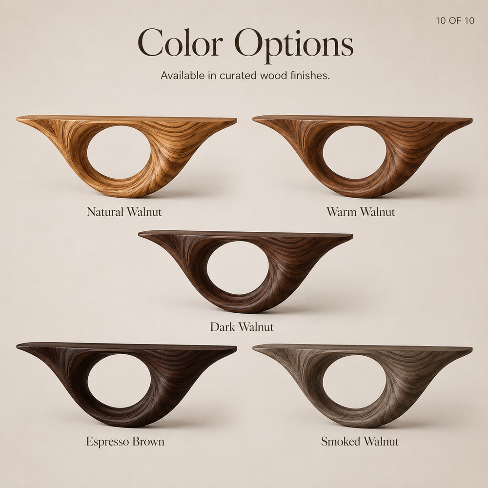 Celine Curved Display Shelf - Design 016 - product image 03