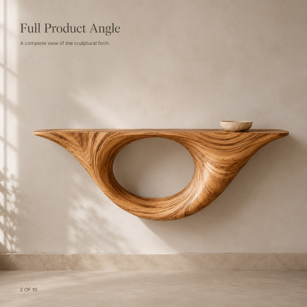 Celine Curved Display Shelf - Design 016 - product image 04