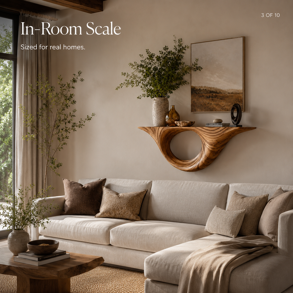 Celine Curved Display Shelf - Design 016 - product image 05