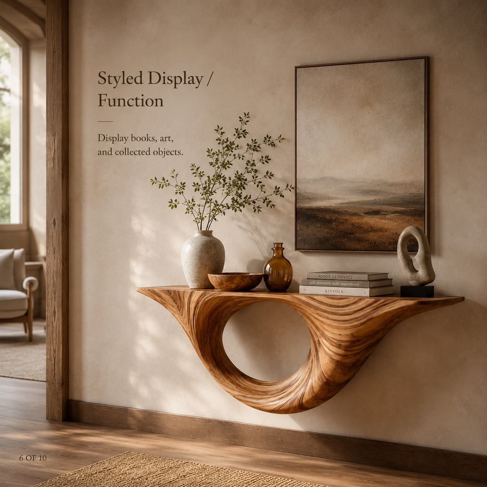 Celine Curved Display Shelf - Design 016 - product image 08
