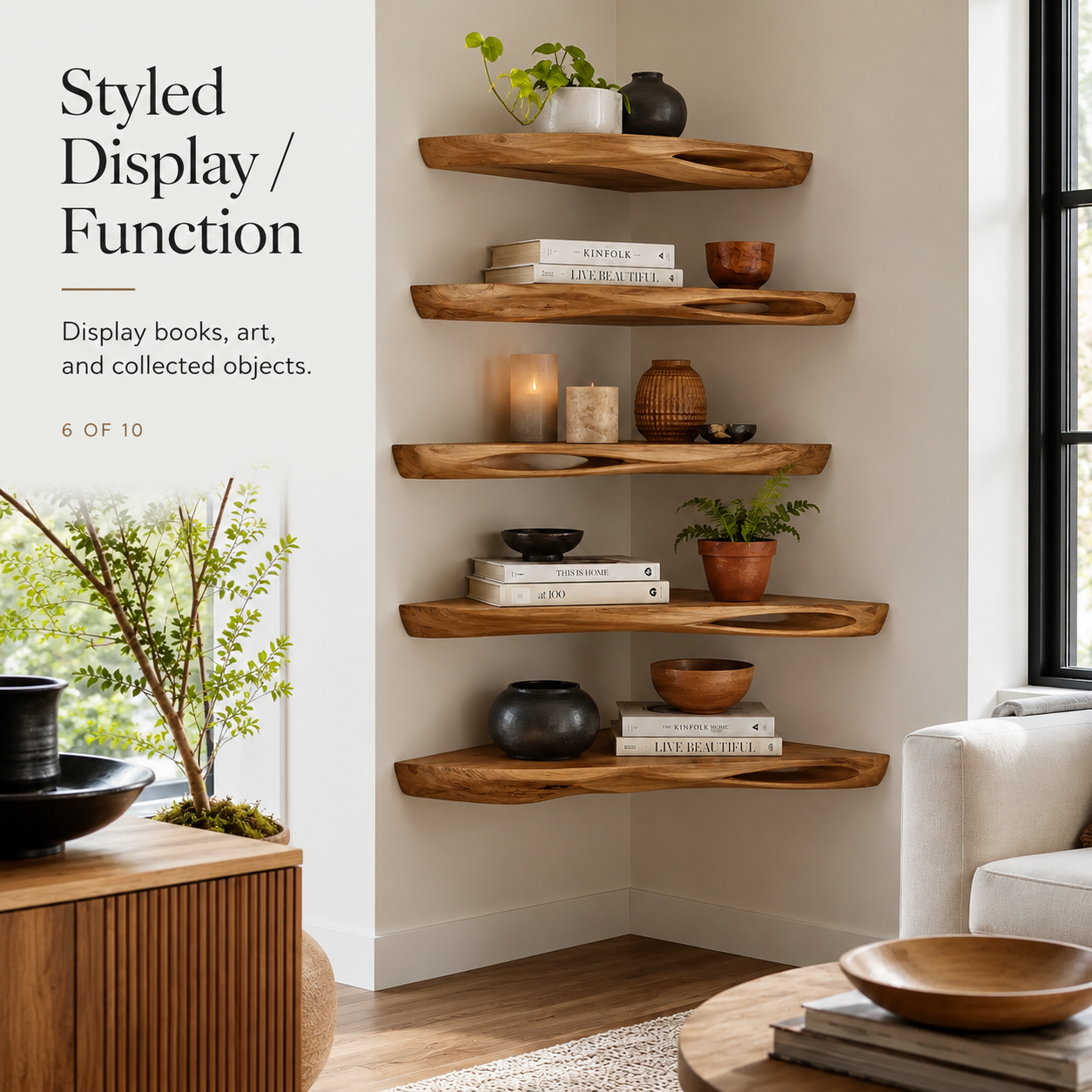 Eira Statement Floating Shelf - Design 018 - product image 08