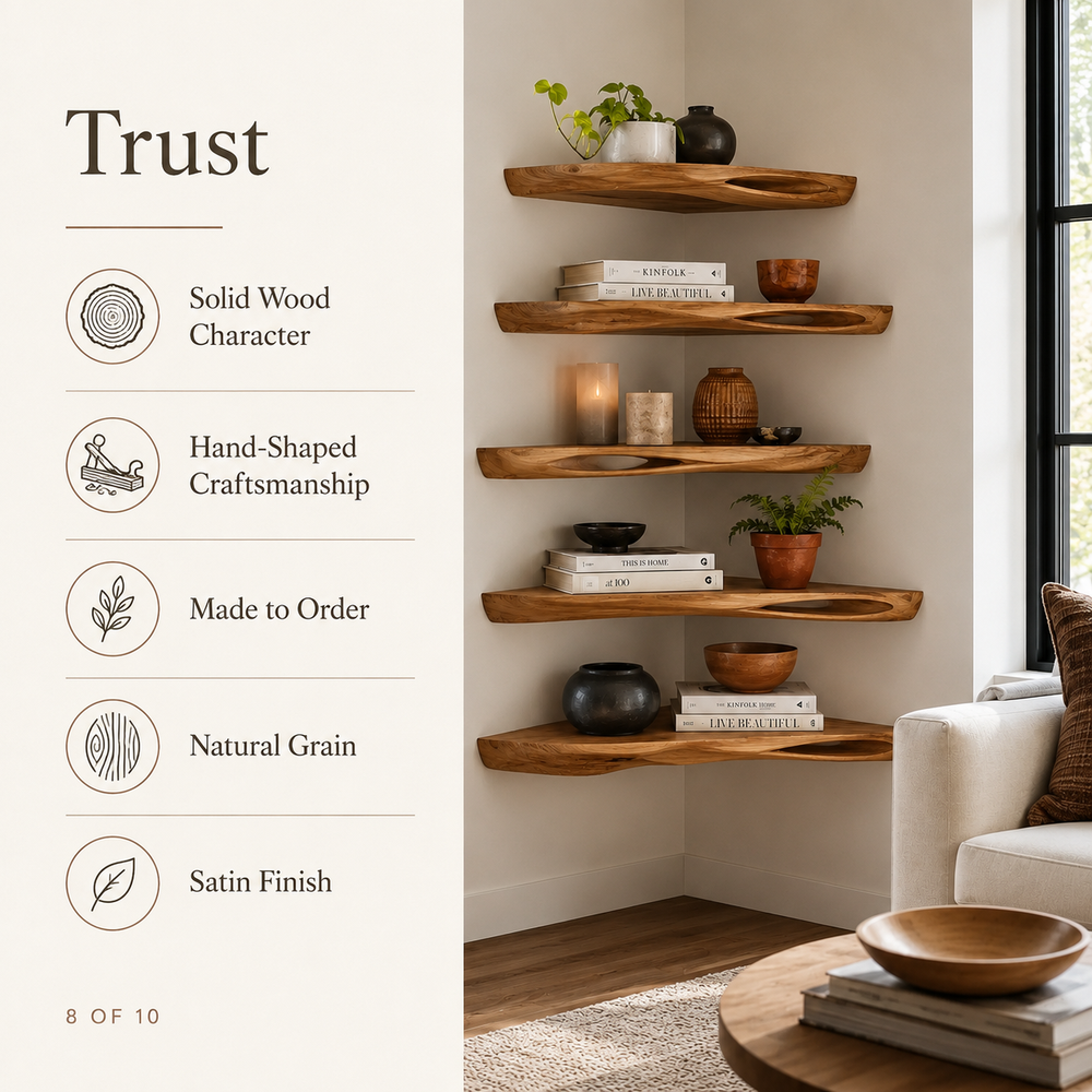 Eira Statement Floating Shelf - Design 018 - product image 10