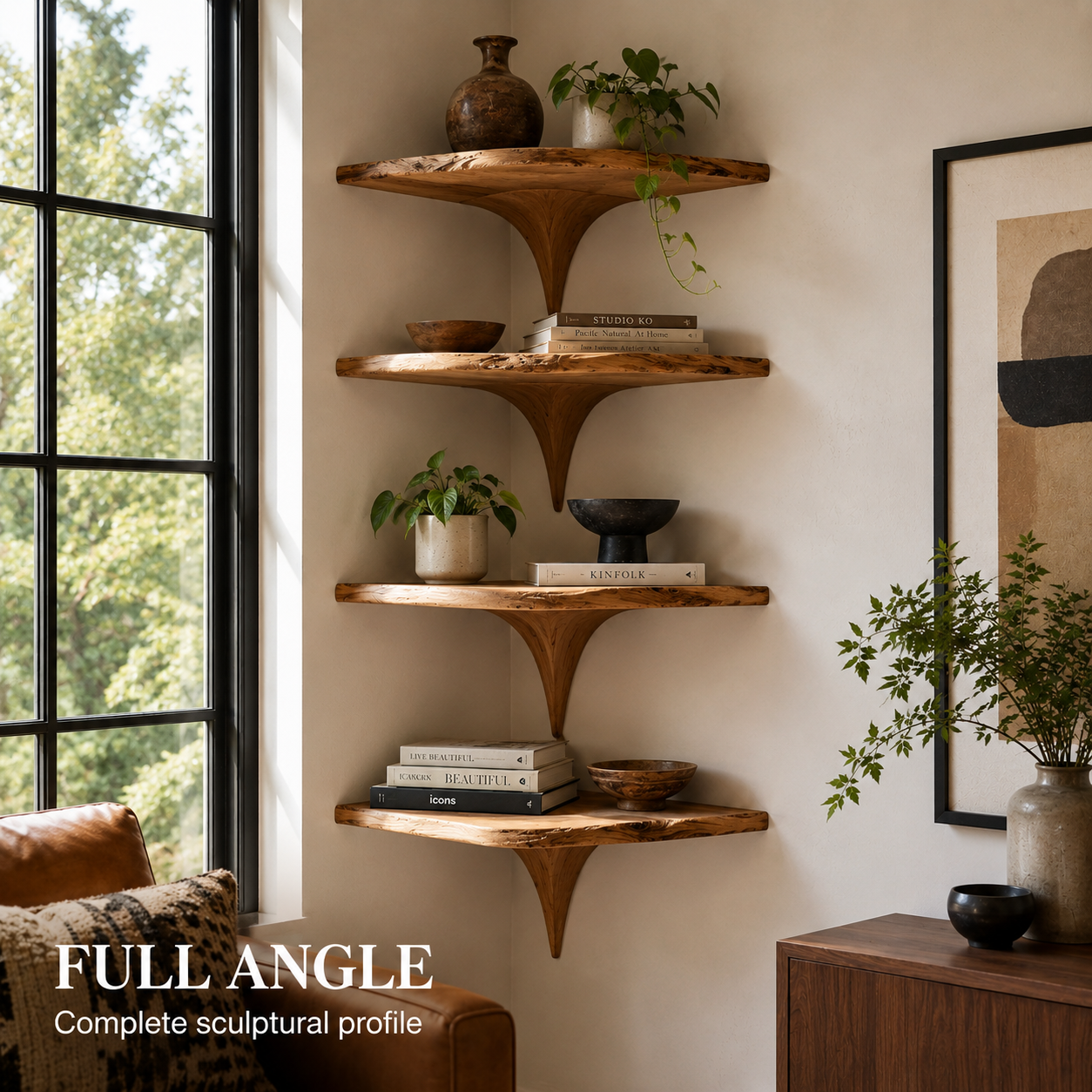 Talia Soft Edge Wall Shelf - Design 019 - product image 04