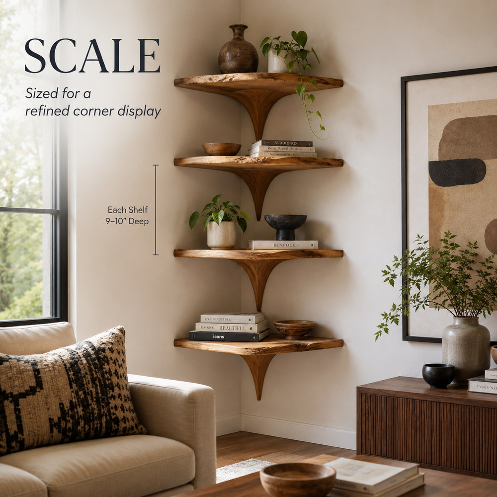 Talia Soft Edge Wall Shelf - Design 019 - product image 05