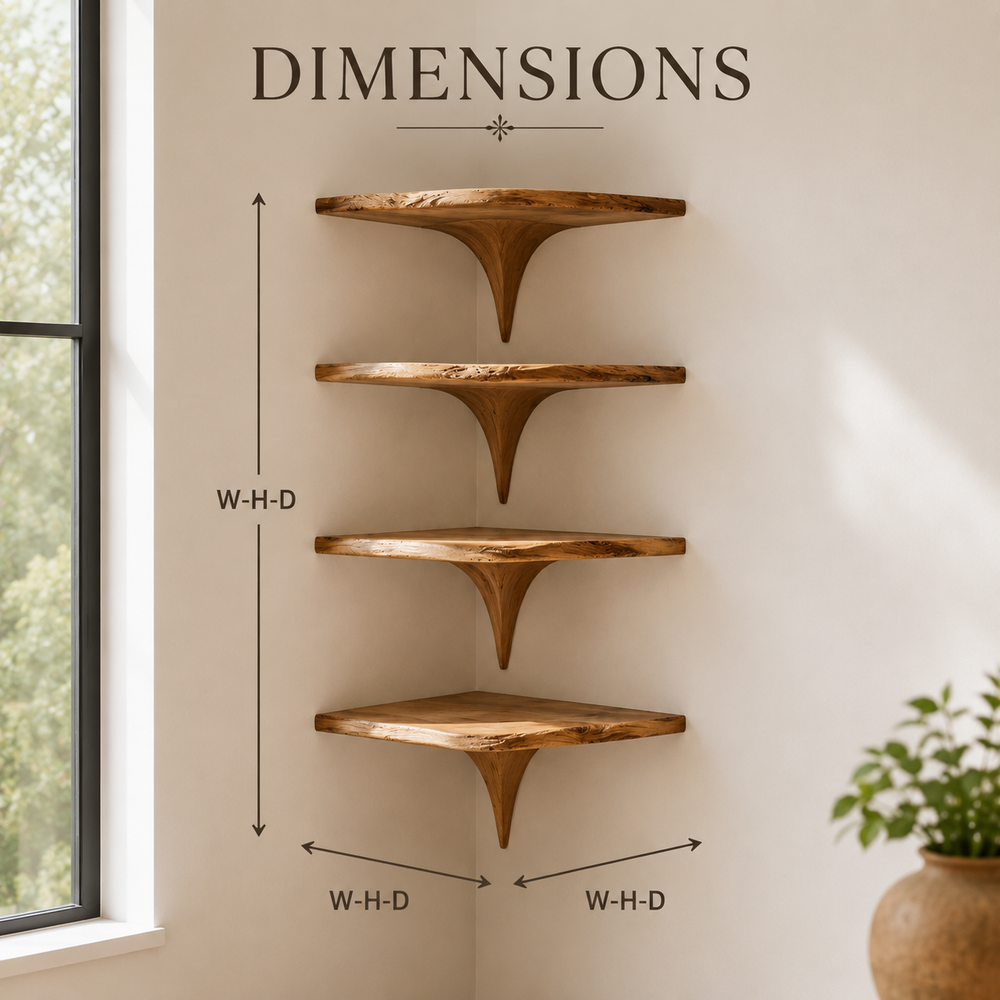 Talia Soft Edge Wall Shelf - Design 019 - product image 09