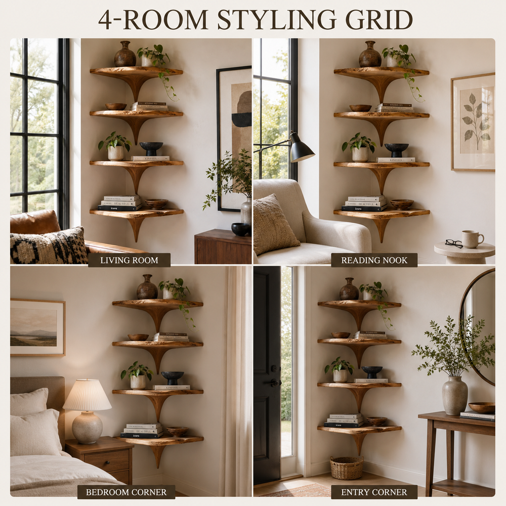 Talia Soft Edge Wall Shelf - Design 019 - product image 11