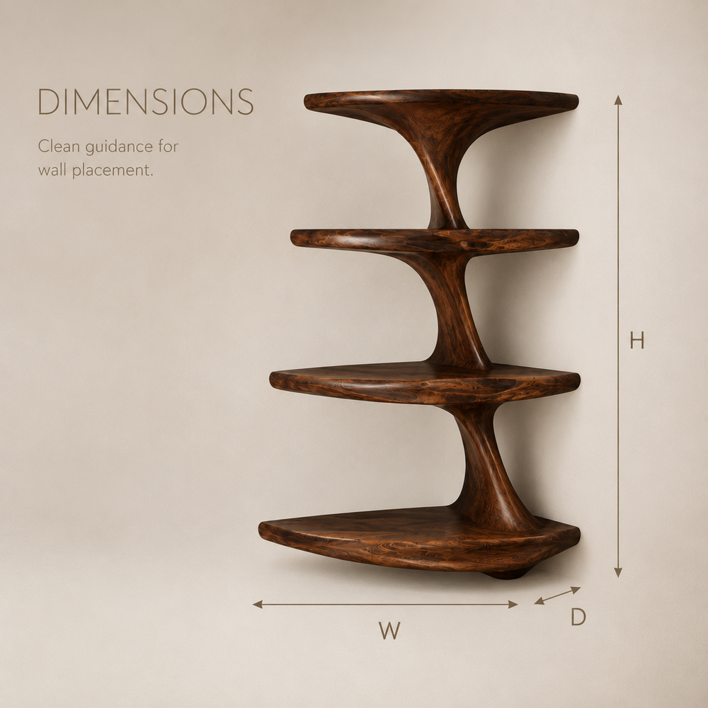 Mira Organic Display Shelf - Design 020 - product image 09