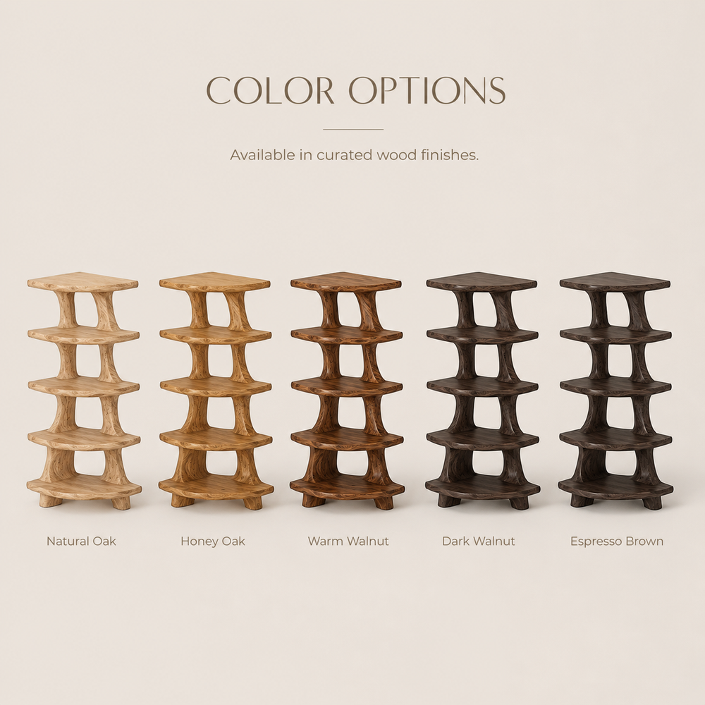 Aurelle Sculptural Floating Shelf - Design 021 - product image 03