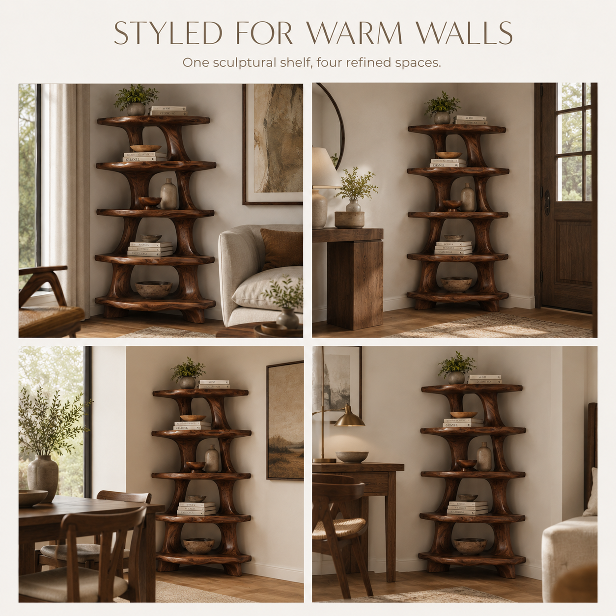 Aurelle Sculptural Floating Shelf - Design 021 - product image 11