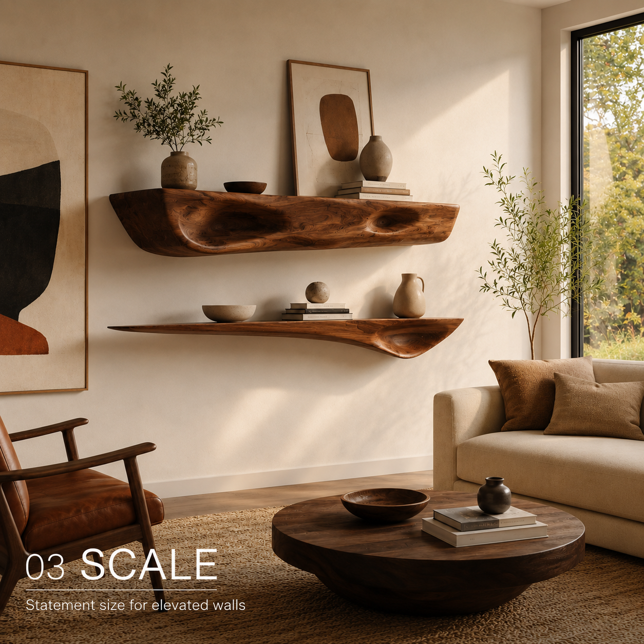 Isla Statement Wall Shelf - Design 024 - product image 02