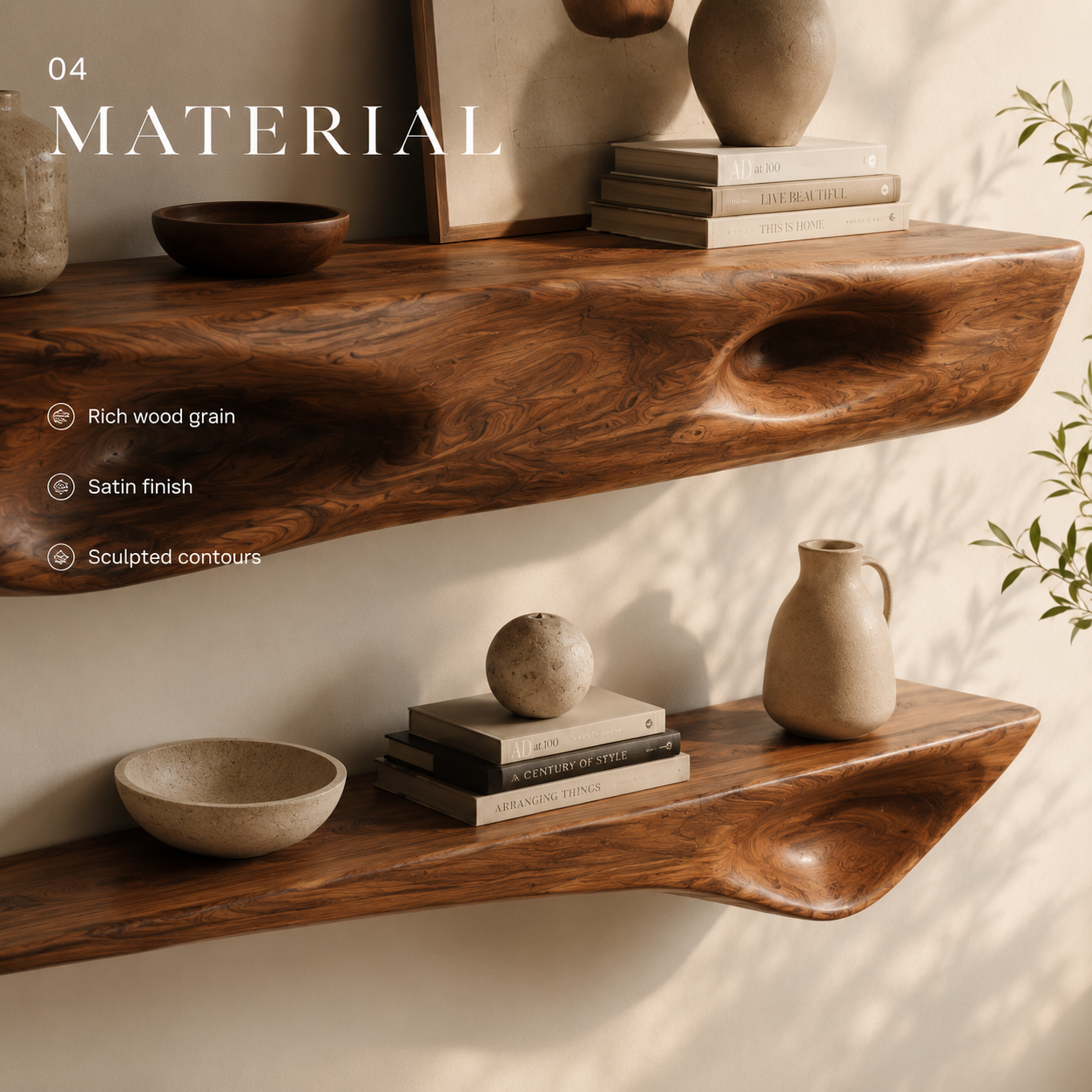 Isla Statement Wall Shelf - Design 024 - product image 03