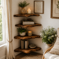 Soren Solid Wood Display Shelf - Design 025 - main view