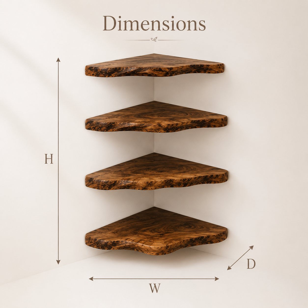 Soren Solid Wood Display Shelf - Design 025 - product image 09