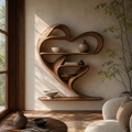 Celine Curved Display Shelf - Design 036 - main view