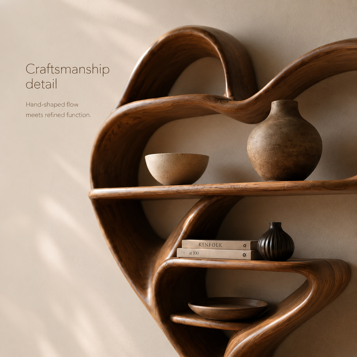 Celine Curved Display Shelf - Design 036 - product image 06