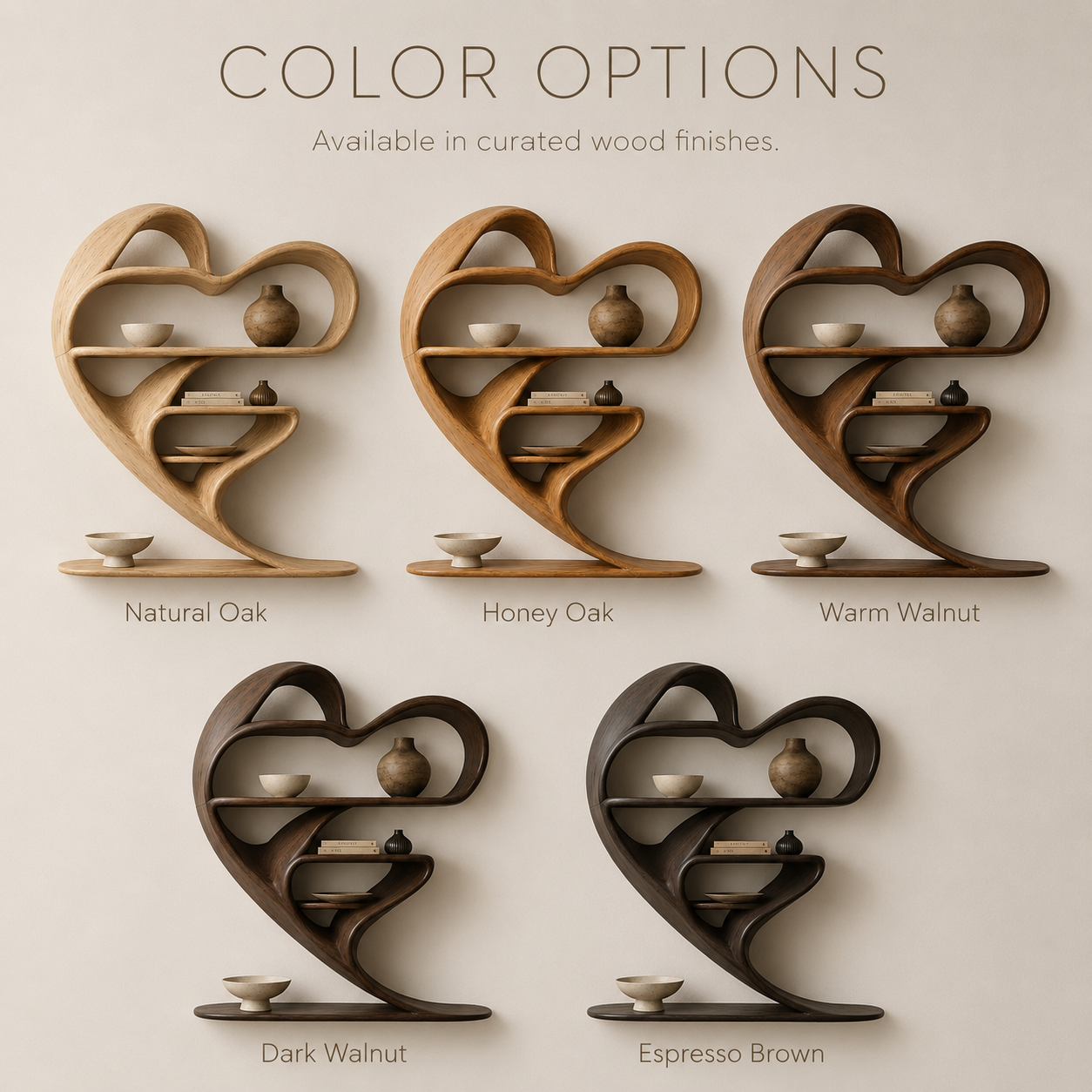 Celine Curved Display Shelf - Design 036 - product image 11