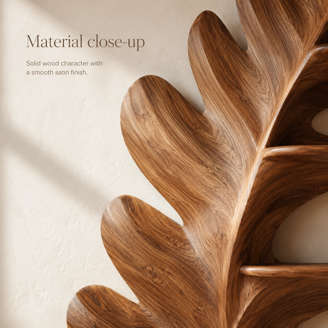 Alden Warm Walnut Wall Shelf - Design 037 - product image 05