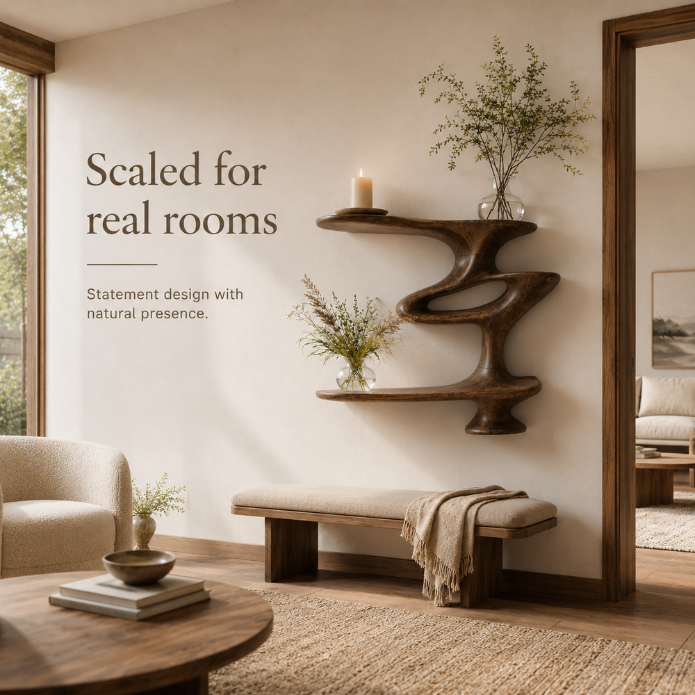 Eira Statement Floating Shelf - Design 038 - product image 04