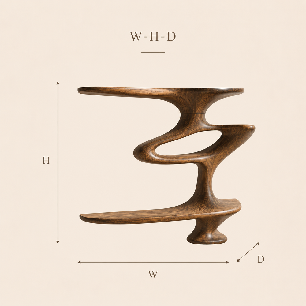 Eira Statement Floating Shelf - Design 038 - product image 09