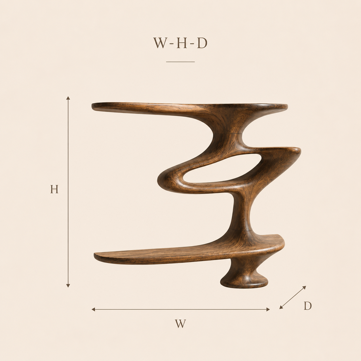 Eira Statement Floating Shelf - Design 038 - product image 09