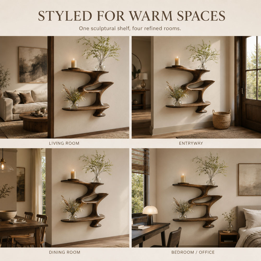 Eira Statement Floating Shelf - Design 038 - product image 11