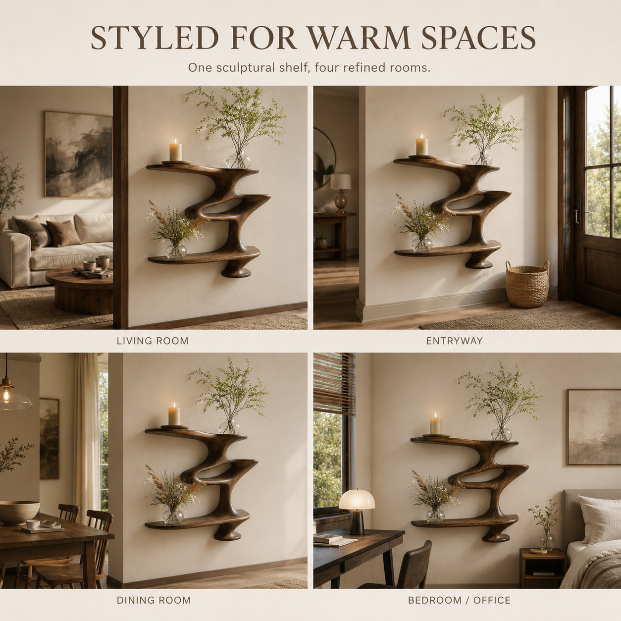 Eira Statement Floating Shelf - Design 038 - product image 11