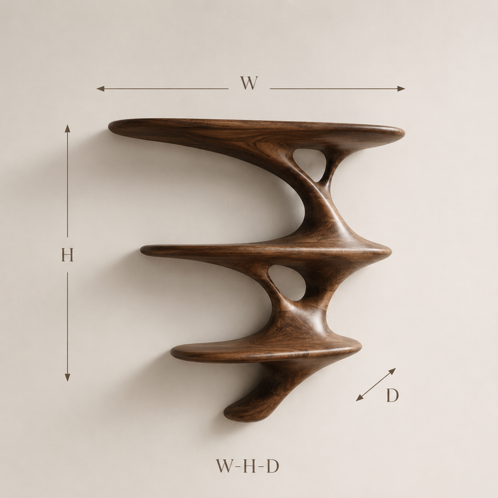 Talia Soft Edge Wall Shelf - Design 039 - product image 08
