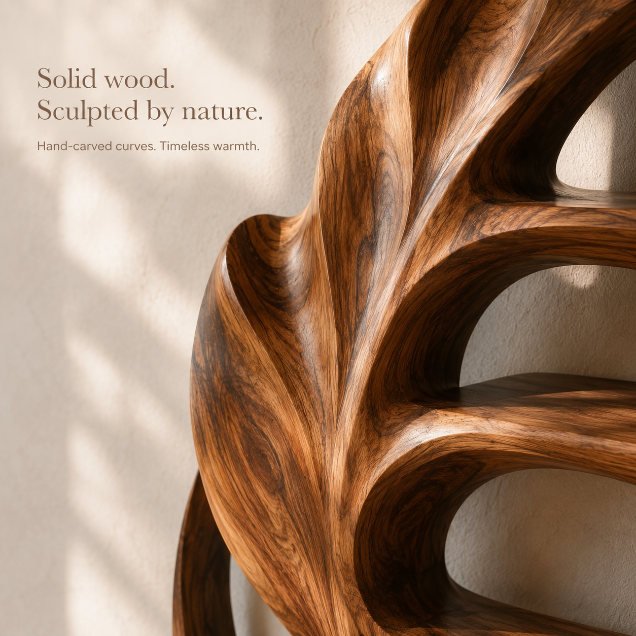 Aurelle Sculptural Floating Shelf - Design 041 - product image 02