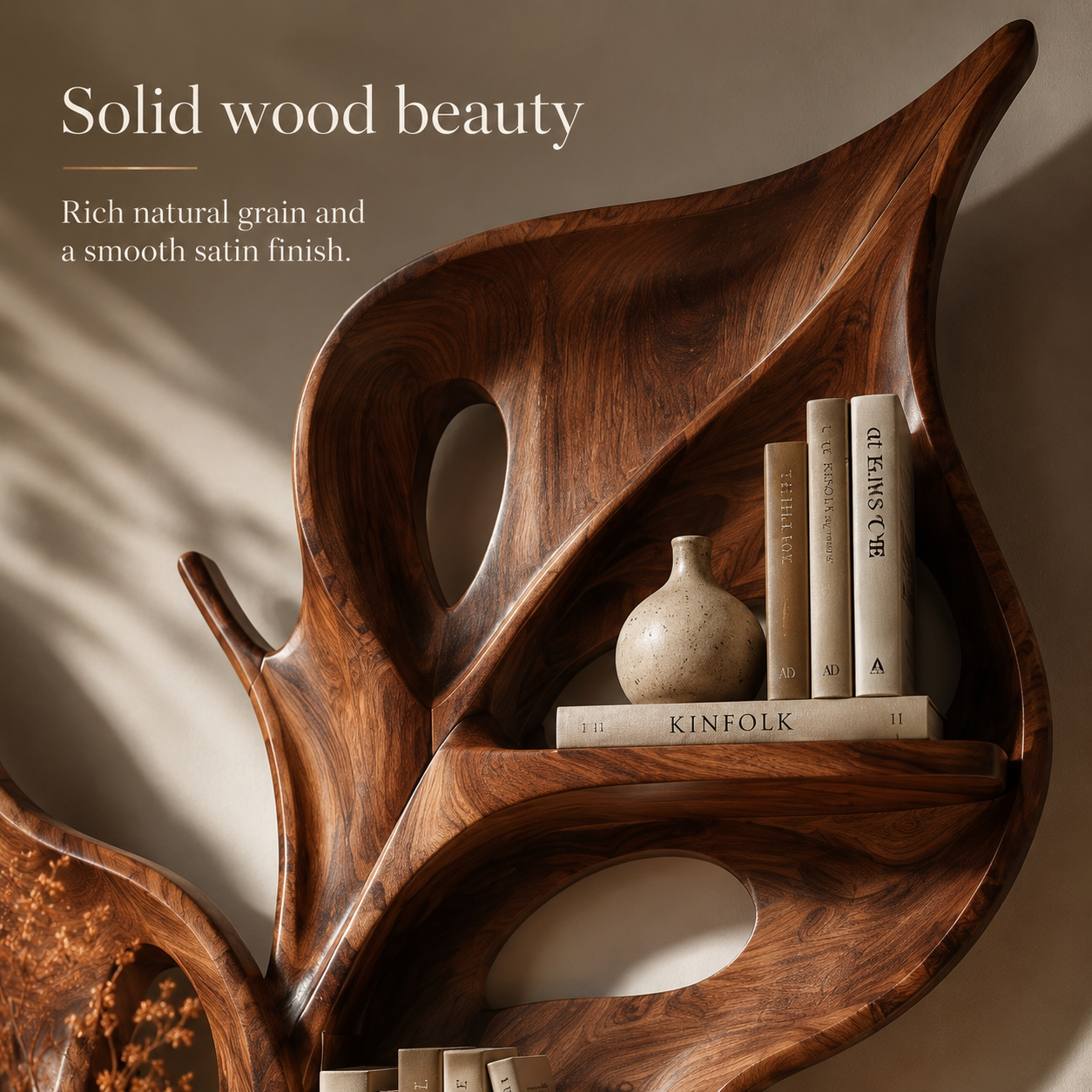 Marin Live Edge Floating Shelf - Design 043 - product image 05