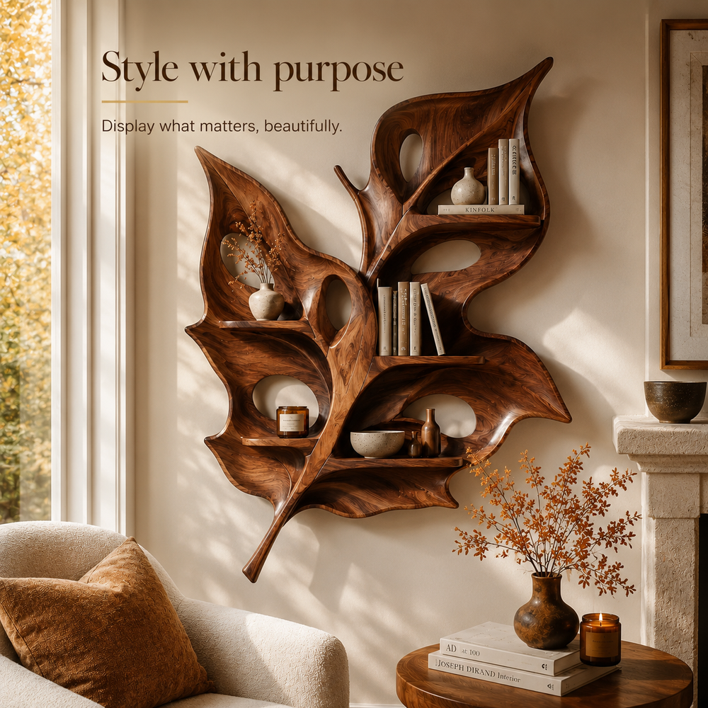 Marin Live Edge Floating Shelf - Design 043 - product image 07