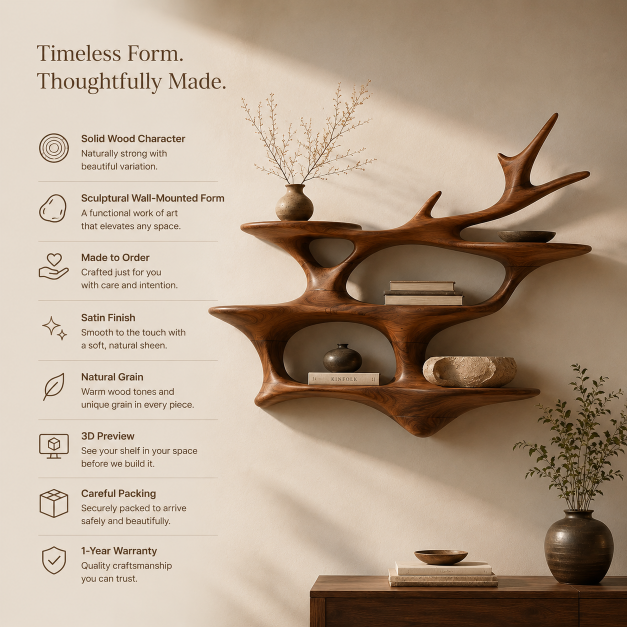 Isla Statement Wall Shelf - Design 044 - product image 09