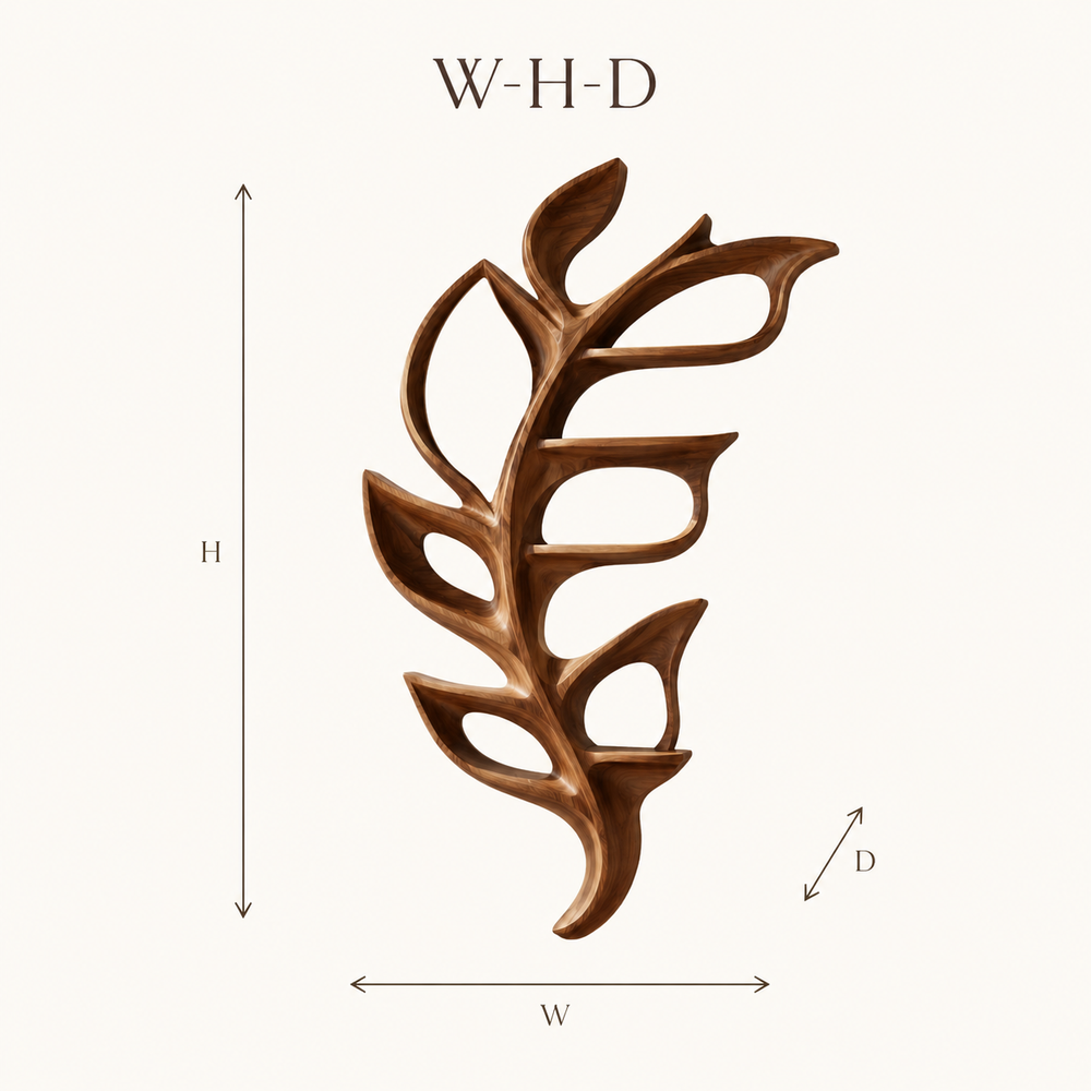 Soren Solid Wood Display Shelf - Design 045 - product image 08