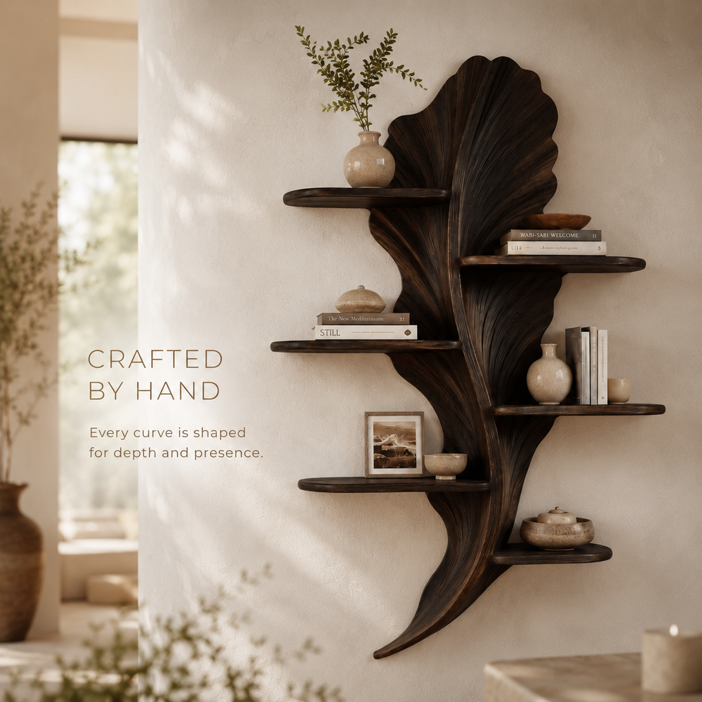 Elara Curved Floating Shelf - Design 046 - product image 07