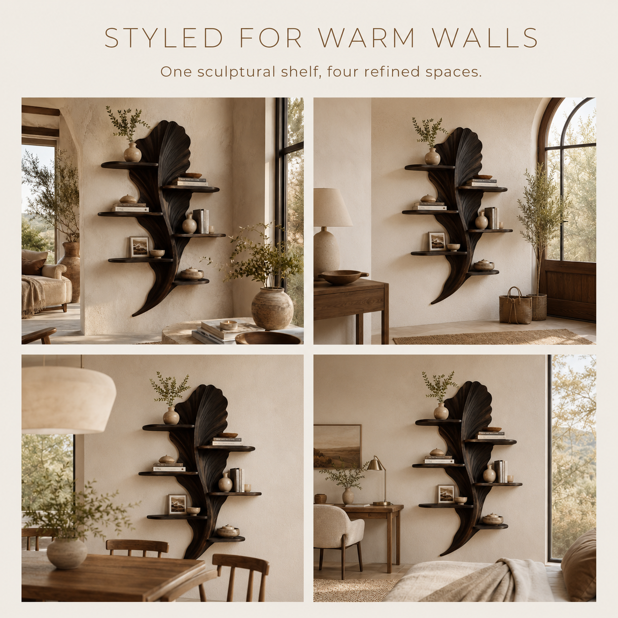 Elara Curved Floating Shelf - Design 046 - product image 11