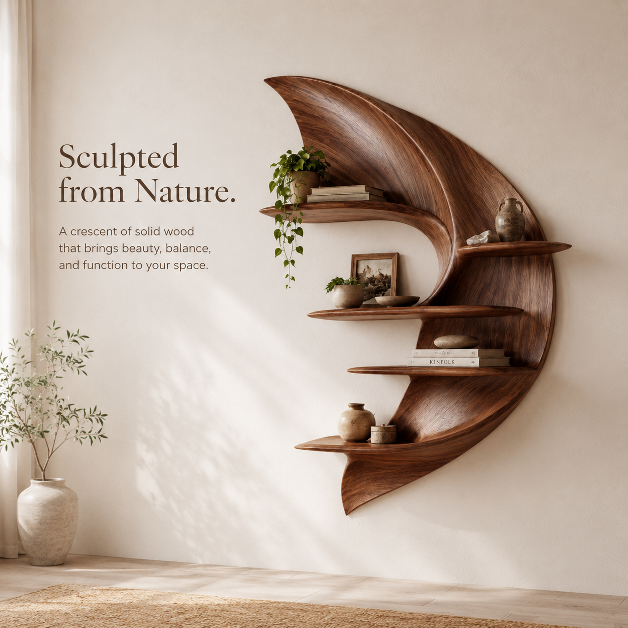 Veyra Modern Wall Shelf - Design 047 - product image 03