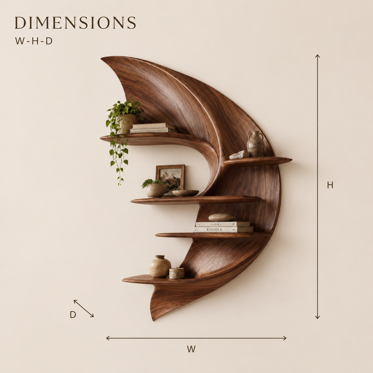 Veyra Modern Wall Shelf - Design 047 - product image 08
