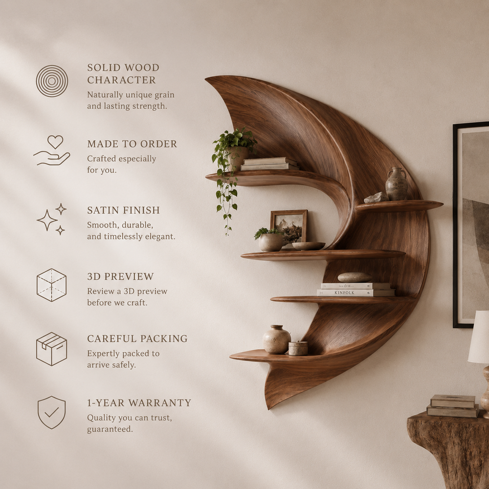 Veyra Modern Wall Shelf - Design 047 - product image 09