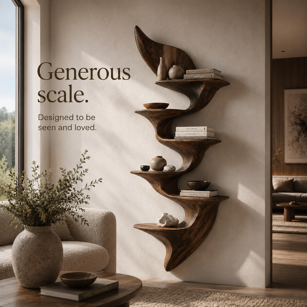 Liora Sculptural Display Shelf - Design 049 - product image 04