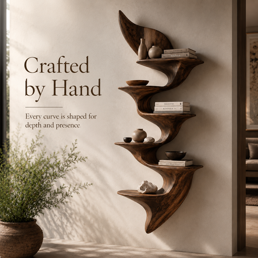 Liora Sculptural Display Shelf - Design 049 - product image 06