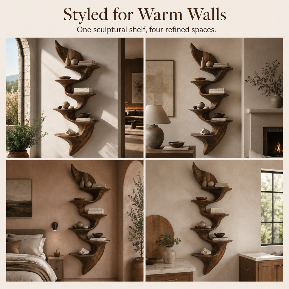 Liora Sculptural Display Shelf - Design 049 - product image 10