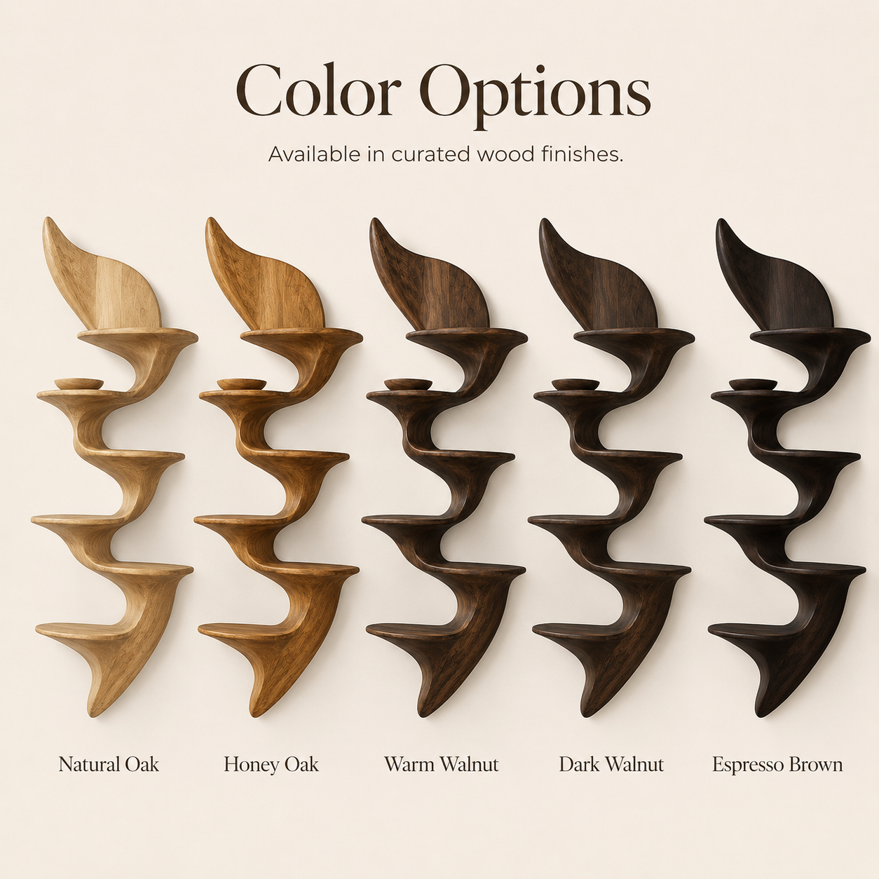Liora Sculptural Display Shelf - Design 049 - product image 11