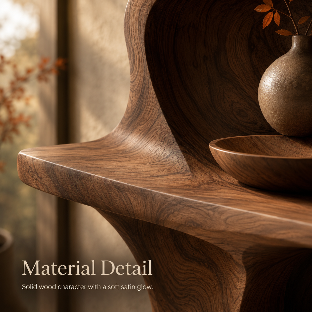 Darian Organic Wall Shelf - Design 050 - product image 05