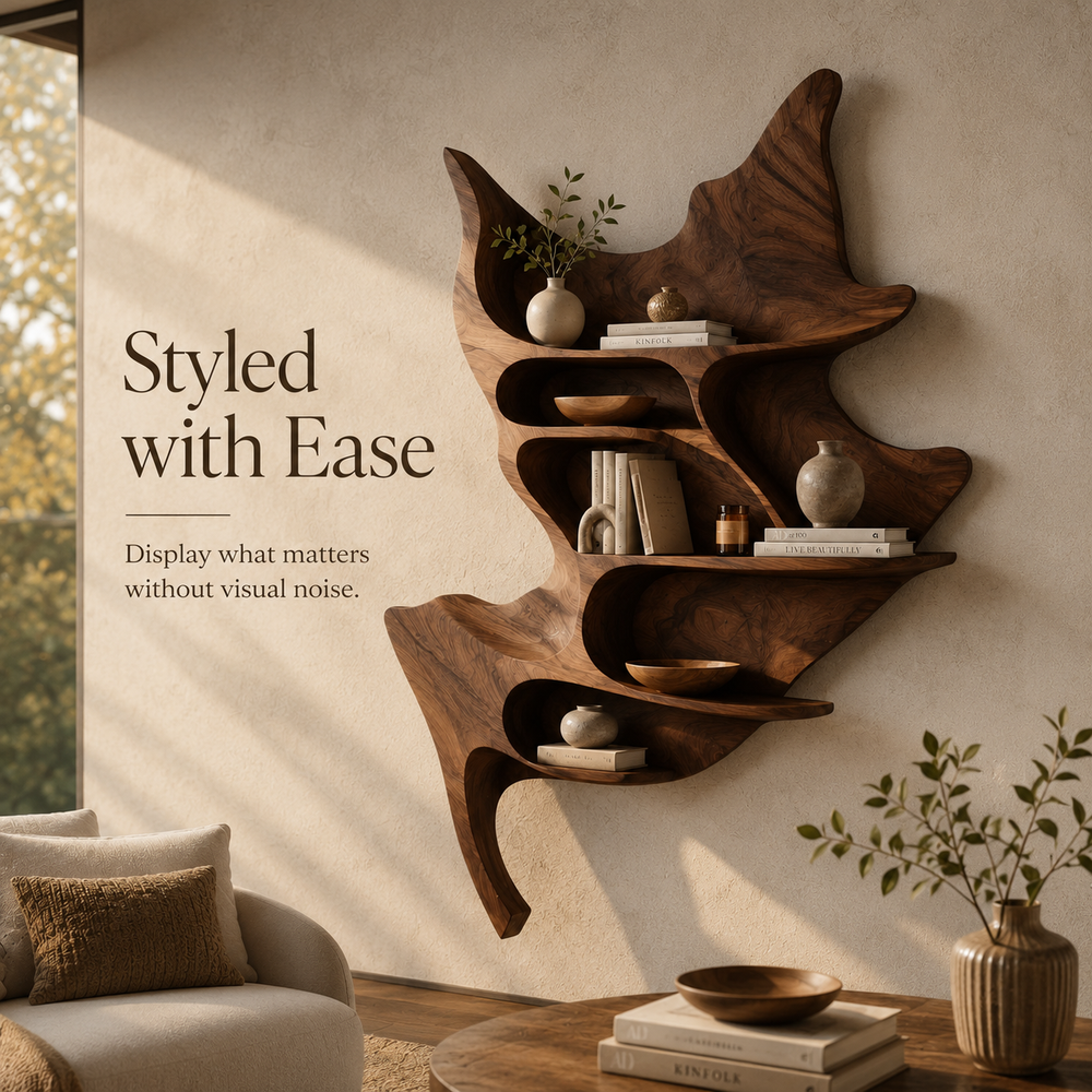 Darian Organic Wall Shelf - Design 050 - product image 07