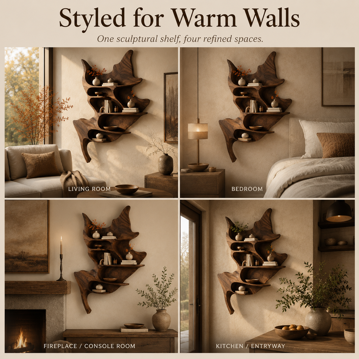 Darian Organic Wall Shelf - Design 050 - product image 10