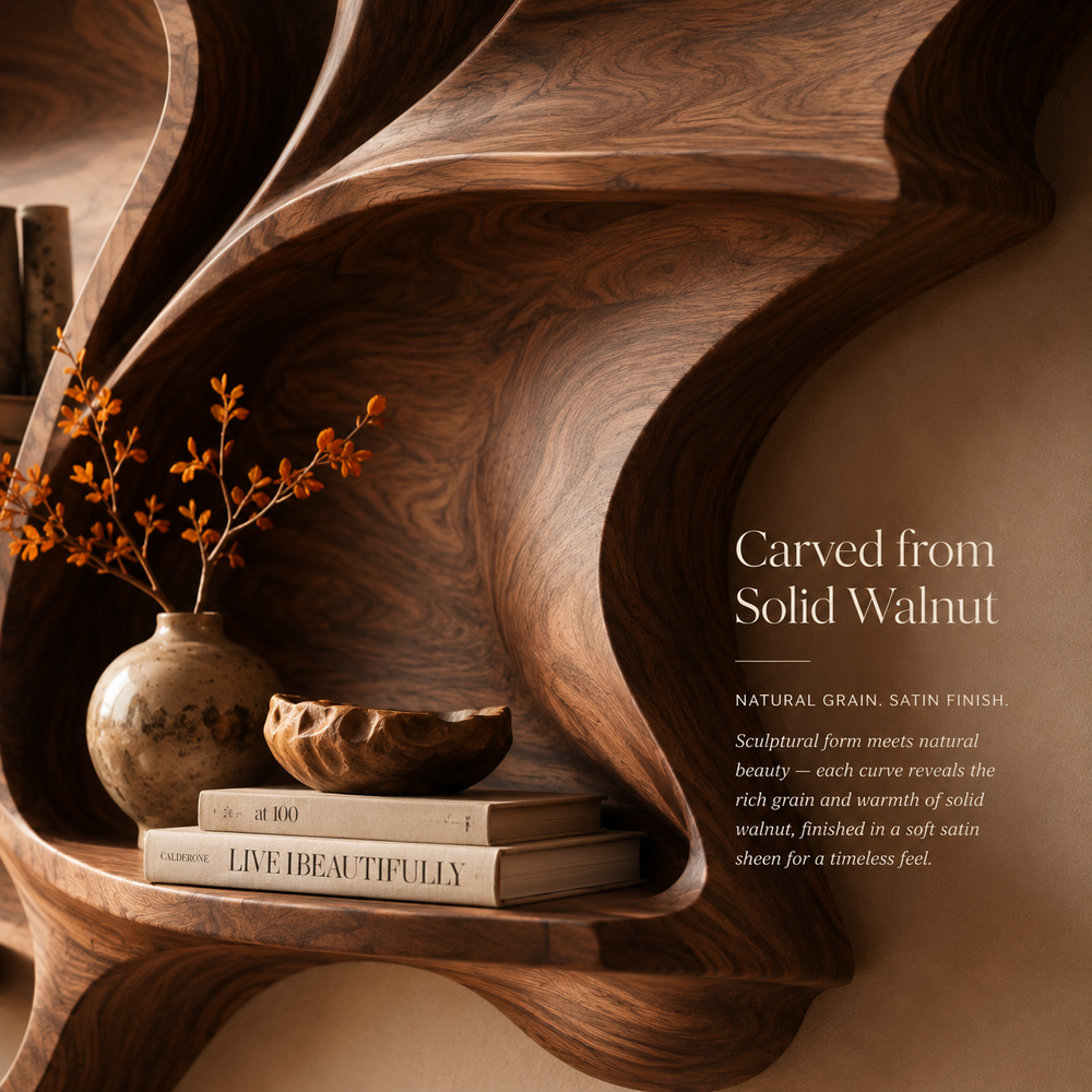 Selene Rounded Wall Shelf - Design 052 - product image 05