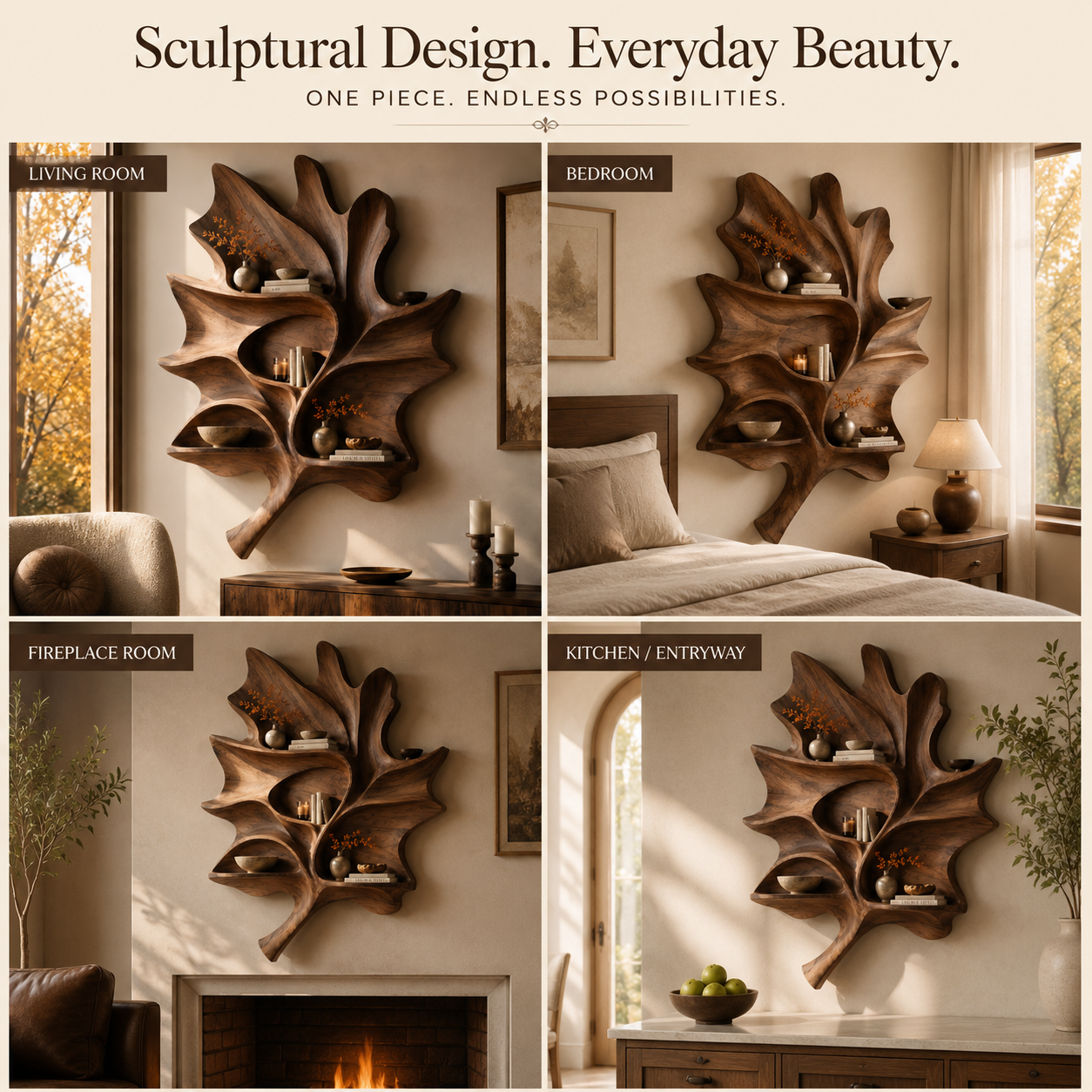 Selene Rounded Wall Shelf - Design 052 - product image 11