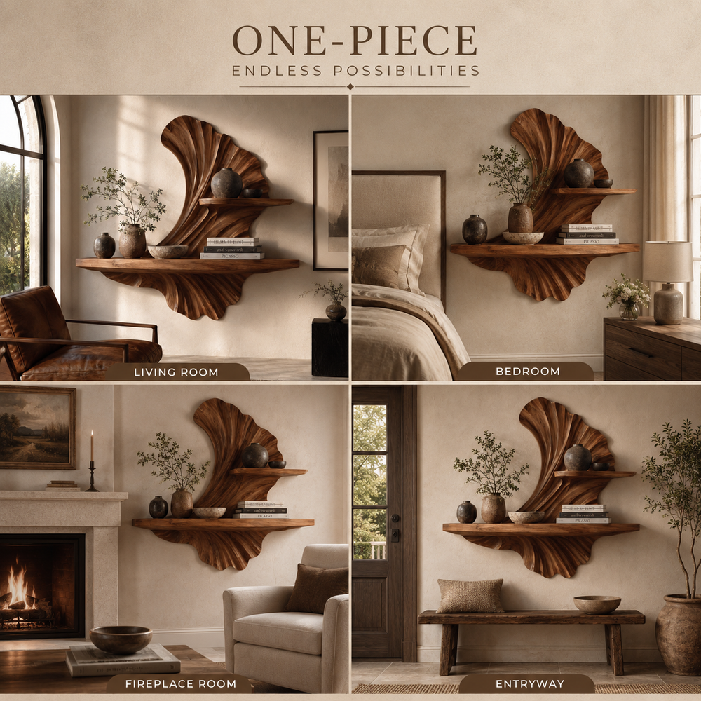 Vale Modern Solid Wood Shelf - Design 055 - product image 11