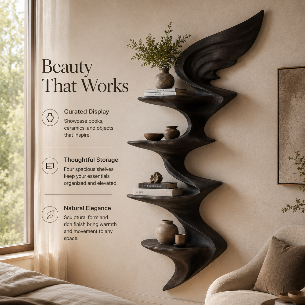 Celine Curved Display Shelf - Design 056 - product image 08