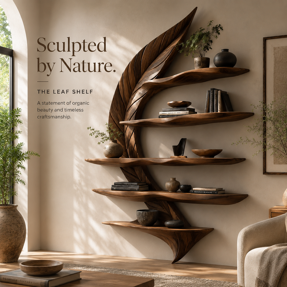 Eira Statement Floating Shelf - Design 058 - product image 02