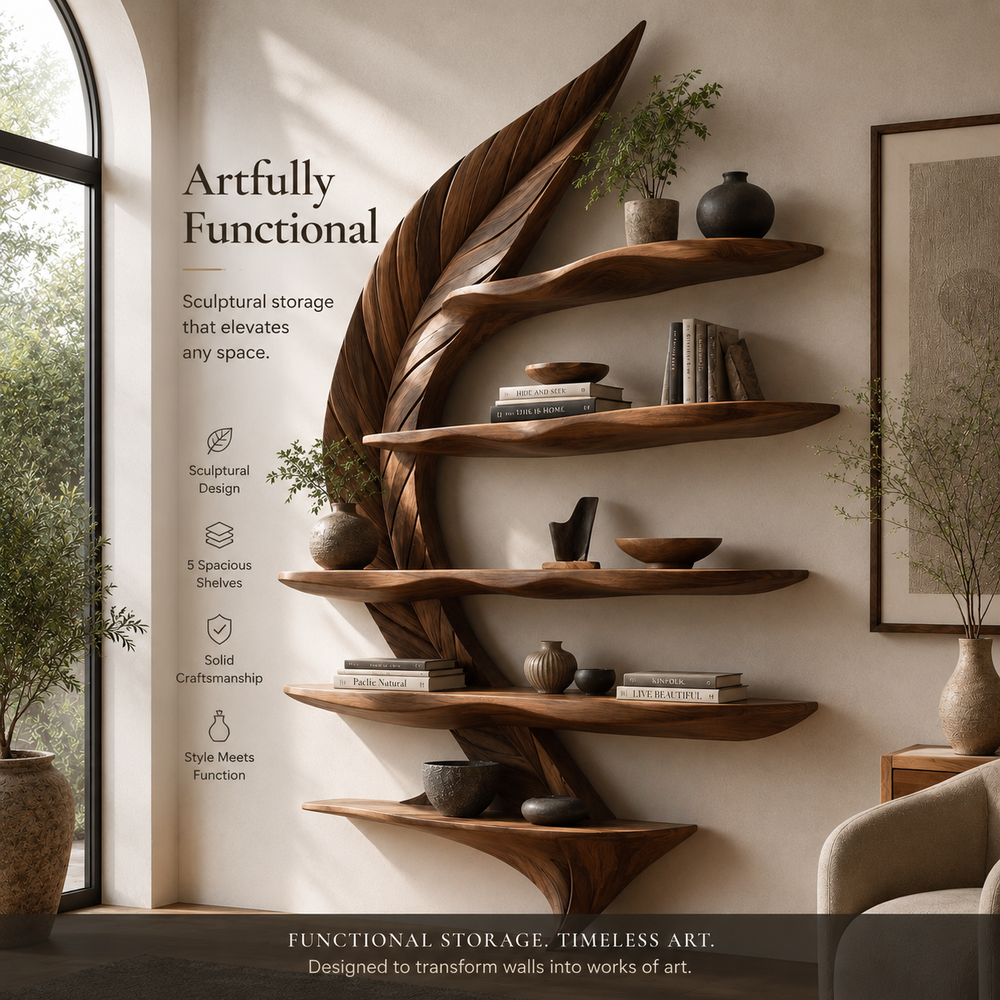 Eira Statement Floating Shelf - Design 058 - product image 08